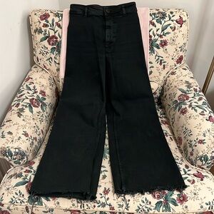 zara marine straight black size 0